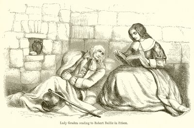 Lady Graden felolvas Robert Baillie-nek a börtönben alkotó: English School