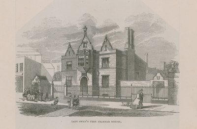 Lady Owens Ingyenes Gimnázium alkotó: English School