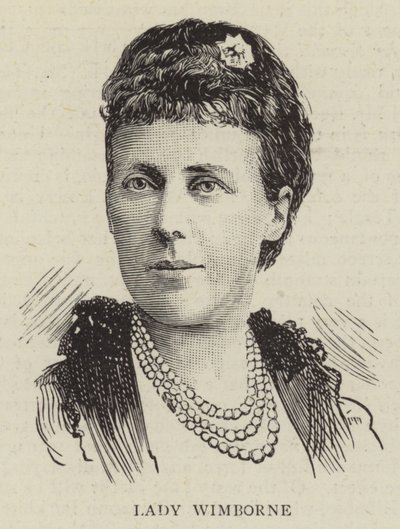Lady Wimborne (metszet) alkotó: English School