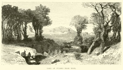 Fusaro-tó Baiae közelében alkotó: English School