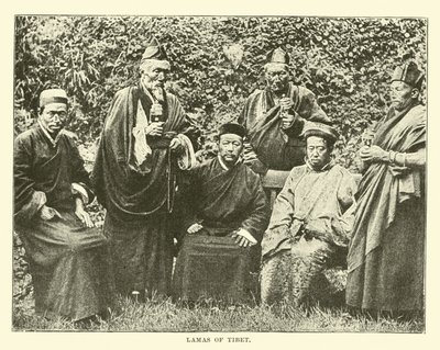 Tibeti lámák alkotó: English School