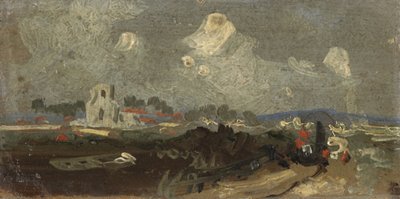 Táj templommal alkotó: English School