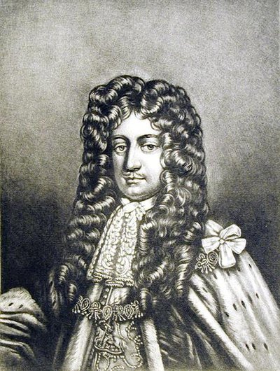 Laurence Hyde (1641-1711) Rochester 1. grófja, illusztráció a Brit történelemben illusztris karakterek portréiból, metszett: Robert Dunkarton (1744-1817 körül) (mezzotint) alkotó: English School