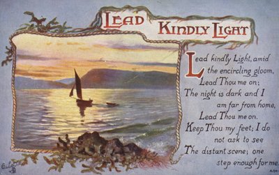 Lead Kindly Light (színes litográfia) alkotó: English School