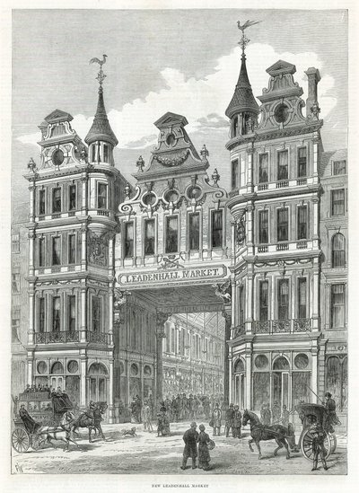Leadenhall piac alkotó: English School