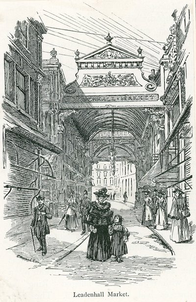 Leadenhall piac alkotó: English School