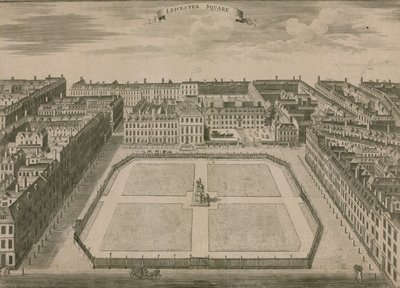 A londoni Leicester Square 1754-ben alkotó: English School