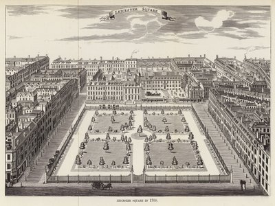 A Leicester Square 1700-ban alkotó: English School