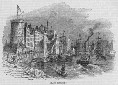 Leith kikötője alkotó: English School