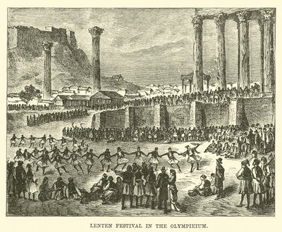 Nagyböjti Fesztivál az Olympieiumban alkotó: English School