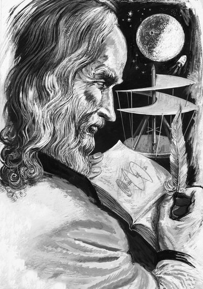 Leonardo da Vinci alkotó: English School