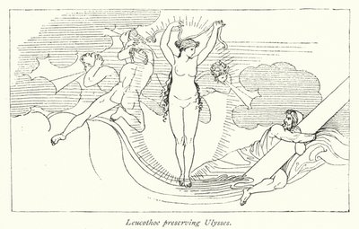 Leukotó tartósító Ulysses (litho) alkotó: English School