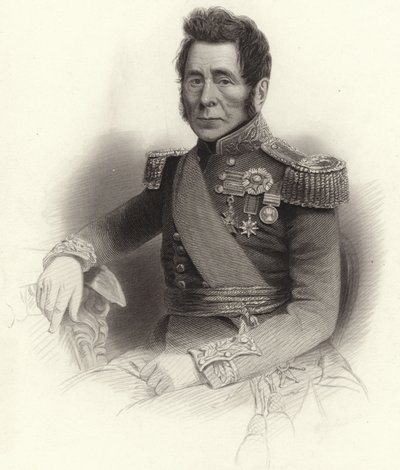 Sir John Fox Burgoyne altábornagy alkotó: English School