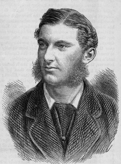 W. H. May hadnagy, H.M.S. Alert, megjelent a „The Illustrated London News”-ban, 1875. június 5. (metszet) alkotó: English School