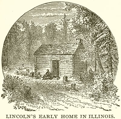Lincoln korai otthona Illinoisban alkotó: English School