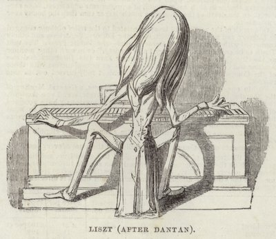 Liszt (Dantan nyomán) alkotó: English School