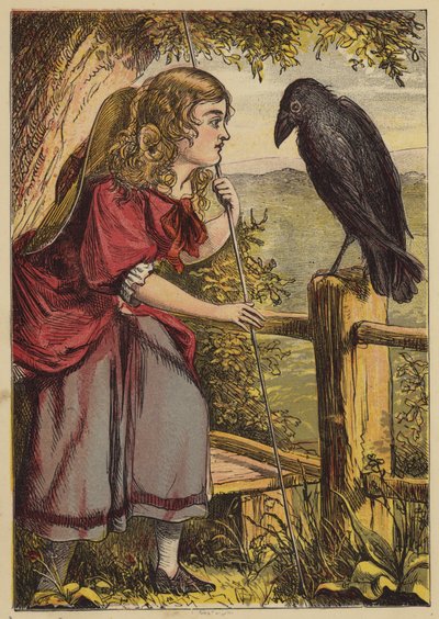 Kis Bo-Peep (színes metszet) alkotó: English School