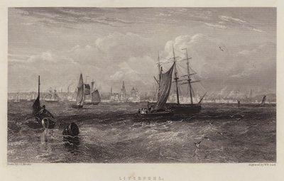 Liverpool (színes litho) alkotó: English School