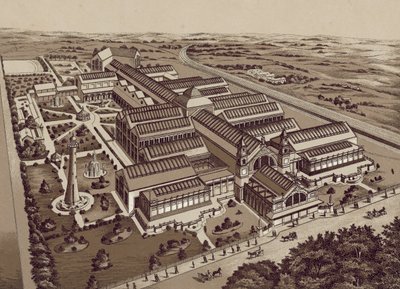 Liverpool: (litho): Hajógyári kiállítás 1886 (litho) alkotó: English School