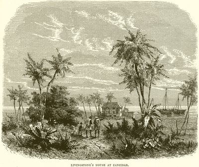 Livingstones ház Zanzibáron alkotó: English School