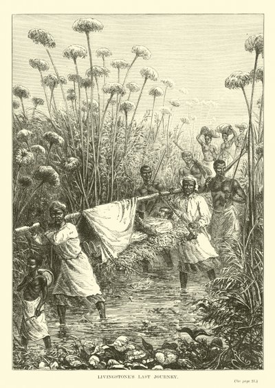 Livingstones utolsó utazása alkotó: English School