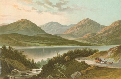 Loch Lomond a Stronaclacher felé vezető úttól alkotó: English School