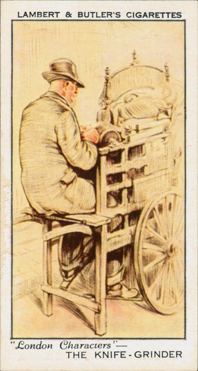 Londoner Charaktere: Der Messerschleifer von English School