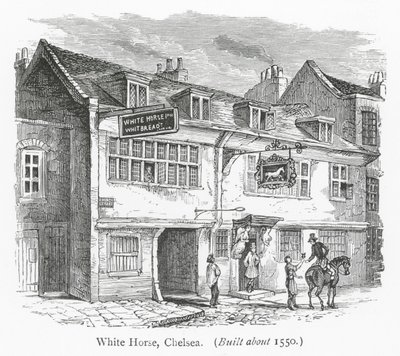 Londoni klubok: Chelsea (metszet) alkotó: English School