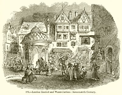 London Conduit és Winter-Carriers: Seventeenth Century alkotó: English School