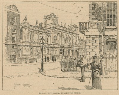 Londoni Egyetem, Burlington House alkotó: English School