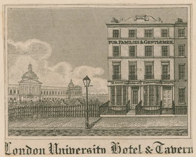 London University Hotel and Tavern, London alkotó: English School