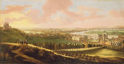London Greenwich Hillről, 1680 körül alkotó: English School