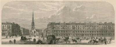 London utcai fejlesztések: Új épületek a Lancaster Gate-nél, a Hyde Parkban alkotó: English School