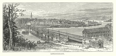 Londonderry (metszet) alkotó: English School