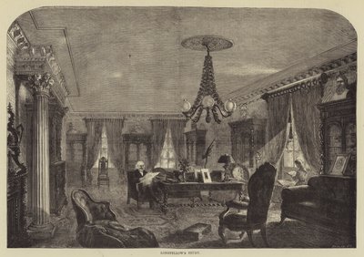 Longfellow-tanulmány (metszet) alkotó: English School