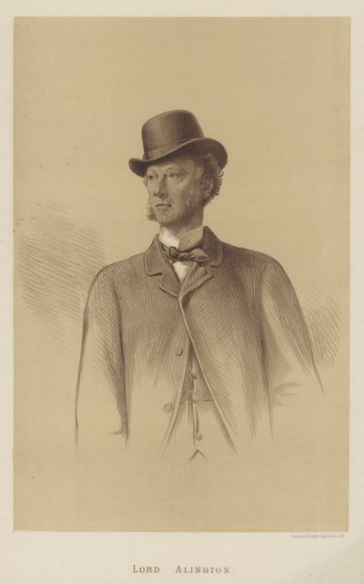 Lord Alington (litho) alkotó: English School