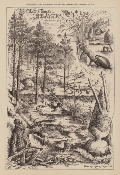 Lord Bure hódjai, Drumreoch Moor (metszet) alkotó: English School