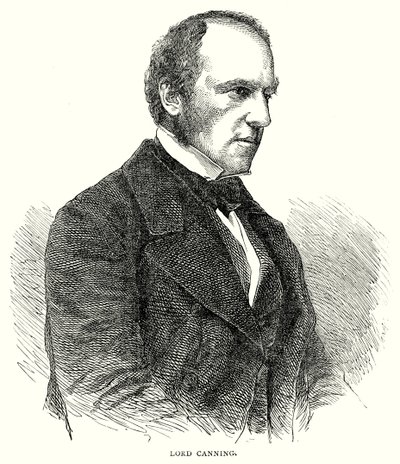 Lord Canning (metszet) alkotó: English School