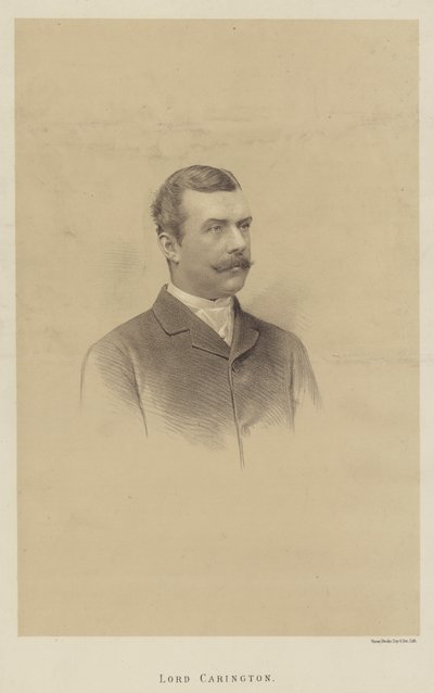 Lord Carington (litho) alkotó: English School