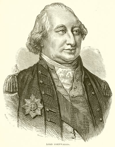 Lord Cornwallis alkotó: English School