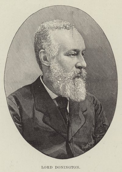 Lord Donington (metszet) alkotó: English School
