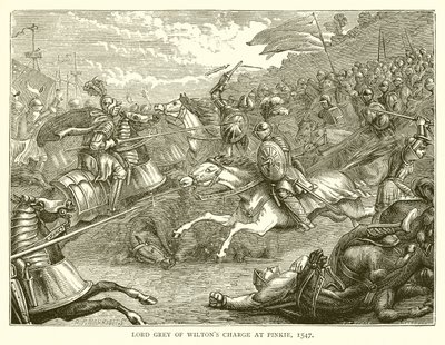 Lord Gray of Wiltons Charge, Pinkie, 1547 alkotó: English School