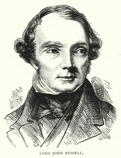 Lord John Russell (metszet) alkotó: English School