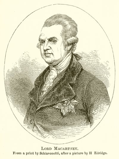 Lord Macartney alkotó: English School