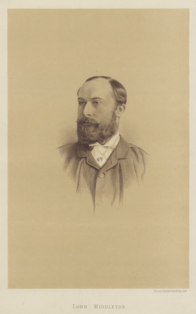 Lord Middleton (litho) alkotó: English School
