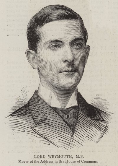 Lord Weymouth, képviselő (metszet) alkotó: English School