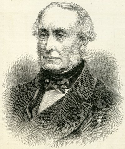 Lord William Armstrong (1810-1900) a The Illustrated London Newsból, 1884. augusztus 23. alkotó: English School