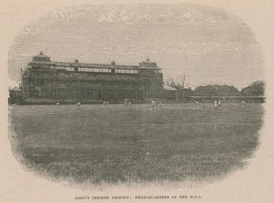 Lords Cricket Ground, az MCC központja alkotó: English School