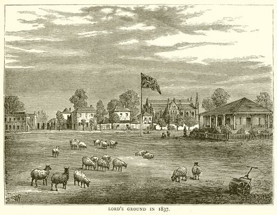 Lords Ground 1837-ben alkotó: English School