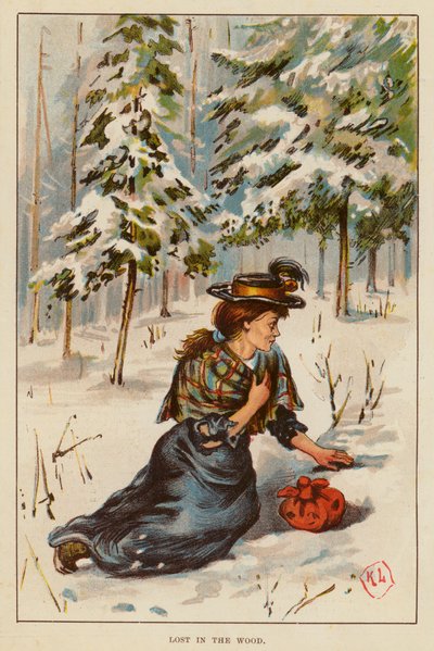 Elveszett az erdőben (színes litó) alkotó: English School